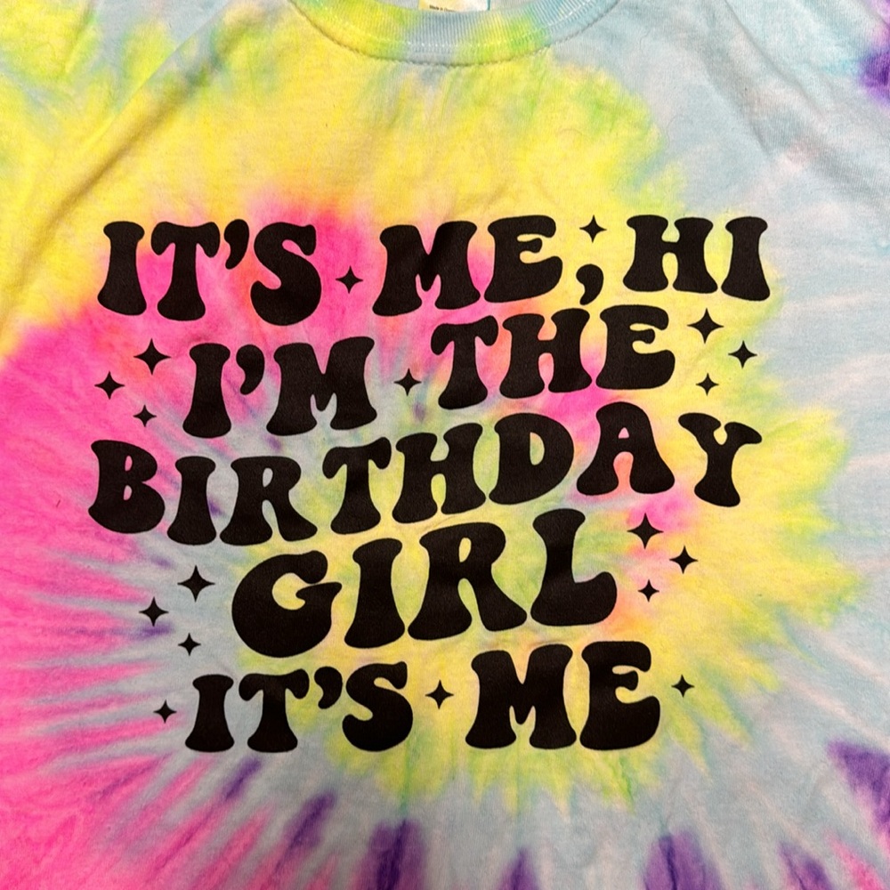 Birthday Girl era woman tshirt. Medium - Picture 2 of 4